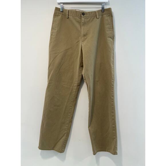 Dockers Straight Fit Flat Front Khaki Chinos Size 32X32 JL - Picture 3 of 12